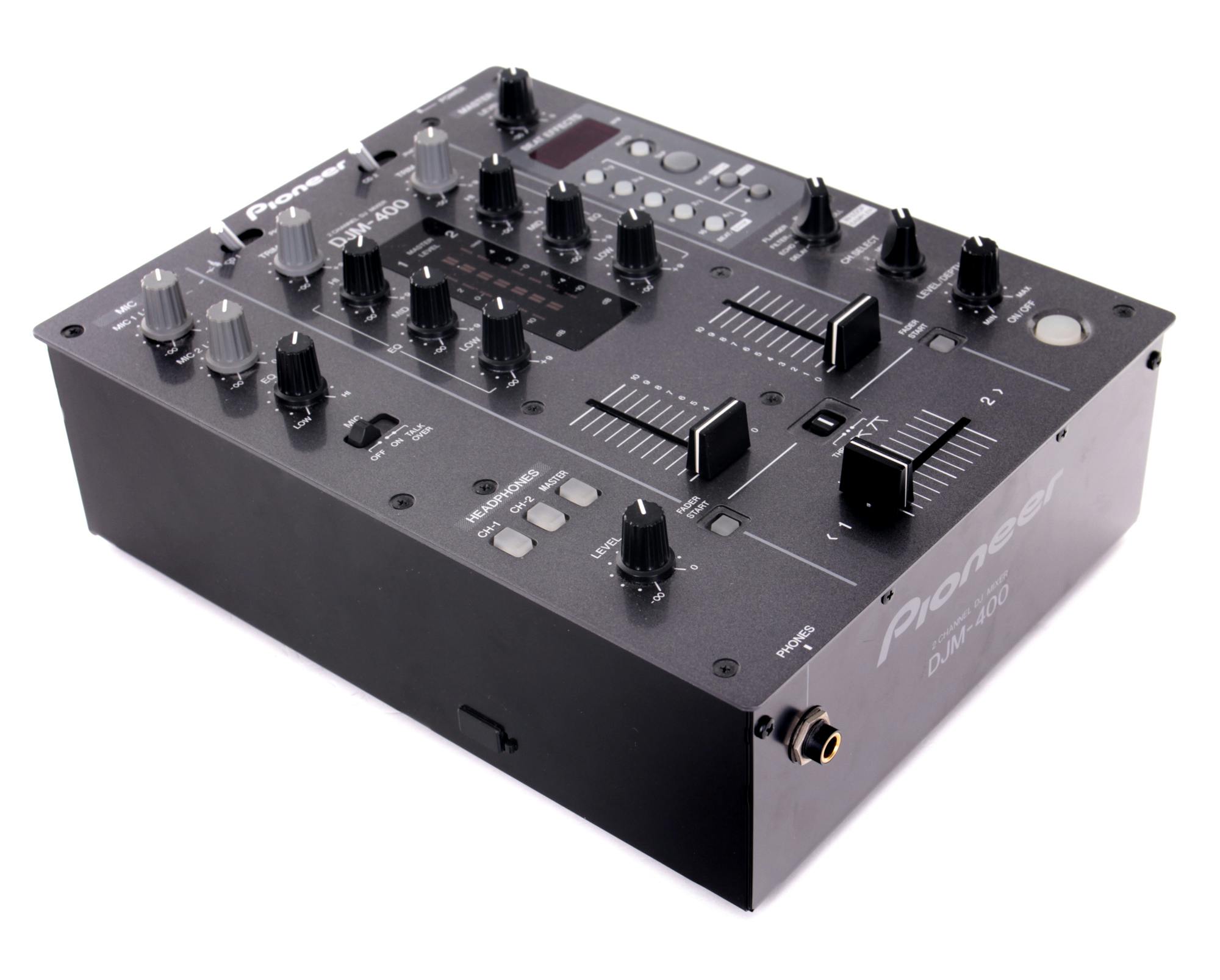 Second Hand Pioneer DJM400 2 Channel DJ Mixer - Andertons Music Co.